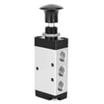 thumbnail image 1 of 2 Position 5 Way Solenoid Valve, Hand Lever Solenoid Valve Lightweight  4R110-06 High Reliability  For Industry, 1 of 8