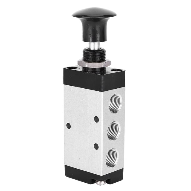 2 Position 5 Way Solenoid Valve, Wear Resistant Aluminum Alloy Lightweight Hand Lever Solenoid Valve High Reliability For Industry