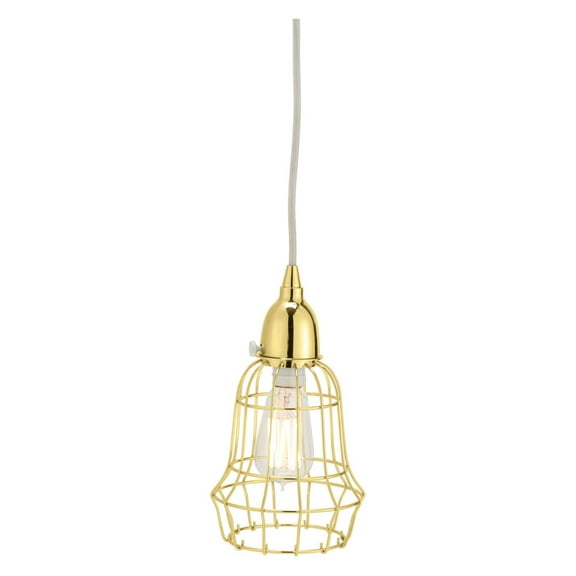 Elk Home - One Light Mini Pendant - Mini Pendant - 1 Light Barrel Pendant-Gold