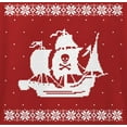 thumbnail image 4 of Big Pirate Ship Red Sweatshirt, 4 of 6