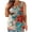 Green#2, variant on GaThRRgYP Summer Tank Tops for Women,Women's Sleeveless V-Neck Floral Blouse,Womens Tank Summer Printing Sleeveless Flared Trendy Blouse Button Tunic Shirt Blue XL