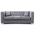 thumbnail image 2 of Glory Furniture Miami G800-S Loveseat, Gray, 2 of 4