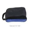 thumbnail image 3 of Bolsa Para Zapatos De Golf Bolsa de zapatos de golf unisex Accesorios deportivos transpirables de malla de mano (negro azul), 3 of 6