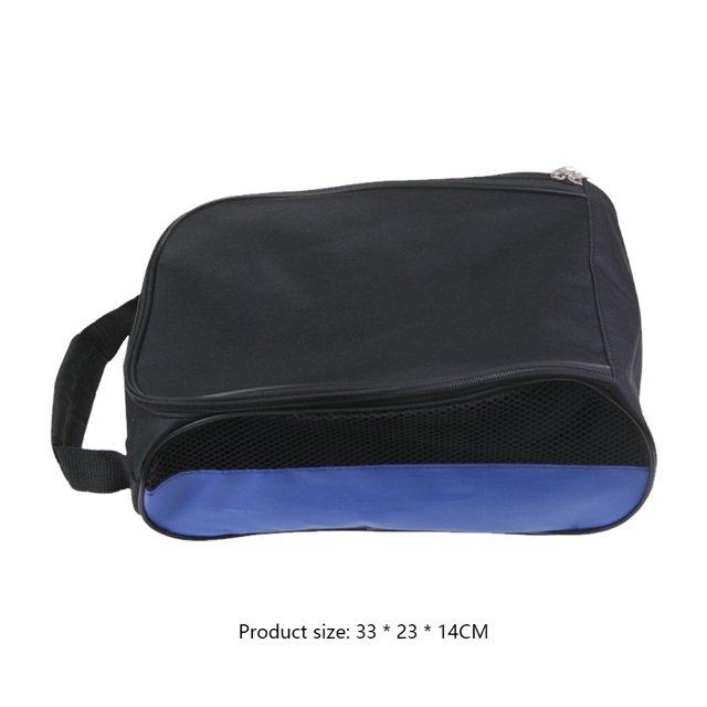 Bolsa Para Zapatos De Golf Bolsa de zapatos de golf unisex Accesorios deportivos transpirables de malla de mano (negro azul) Ndcxsfigh Para Estrenar
