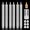 White, variant on YEAHOME 6 Pack Flameless LED Taper Candles, 9.8 in White Battery Operated Candlesticks with Remote, Timer & Dimmer, Flickering Flame