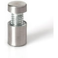 thumbnail image 4 of Stainless Steel Standoff 1/2 Inch Diameter x 1/2 Inch Barrel Length Brushed Finish for PVC, Glass and Acrylic Sign Stand Off Wall Anchors and Screws 48 Piece Small Store Pack, 4 of 7