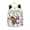 C, variant on Mini Backpack for Women, Butterfly Letter Print Small Backpack with Adjustable Strap, Colorful Star Puffy Sling Bag, 26 Letters Available for Travel Daily Streetwear