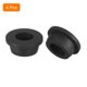 thumbnail image 3 of Uxcell 4Pack 5/8" ID, 1" Agujero de perforación Grommets de caucho, Grommets de sombrero superior Tapón de agujero de muro cortafuegos para cable de 16mm, Negro, 3 of 6
