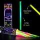 thumbnail image 5 of Barras luminosas 100 piezas, barras luminosas de neón para bodas, pulseras luminosas, barras luminosas, cadenas y juegos de gafas luminosas, para fiestas de Navidad y Nochevieja, multicolor, 5 of 6