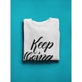 thumbnail image 3 of Keep Going Design Sweatshirt Women -Image by Shutterstock, Female 3X-Large, 3 of 4