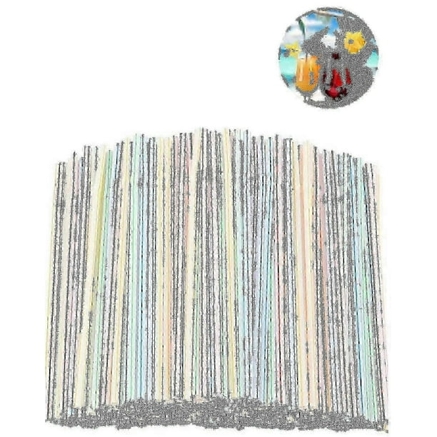 1200pcs Plastic Straws Plastic Drinking Straws-flexible Plastic Straws---product Code 22356