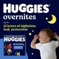 Huggies Overnites Nighttime Diapers, Size 7 (41+ lbs), 52 Ct (Select