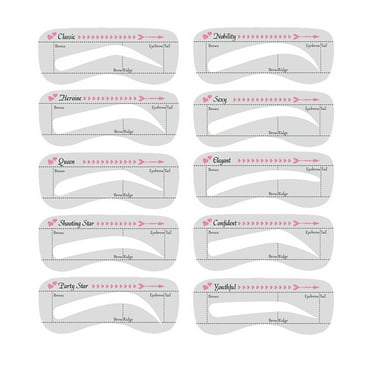 Eyebrow Stencils Eyebrow Template 8 Styles Reusable Eyebrow Stencil Eyebrow Stencils Eyebrow Template 8 Styles Reusable Eyebrow Stencil