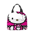 thumbnail image 4 of Hello Kitty Bolsa de almuerzo de gran capacidad Bolsa de almuerzo de trabajo Bolsa de almuerzo impermeable Caja de almuerzo Bolsa aislada, 4 of 5