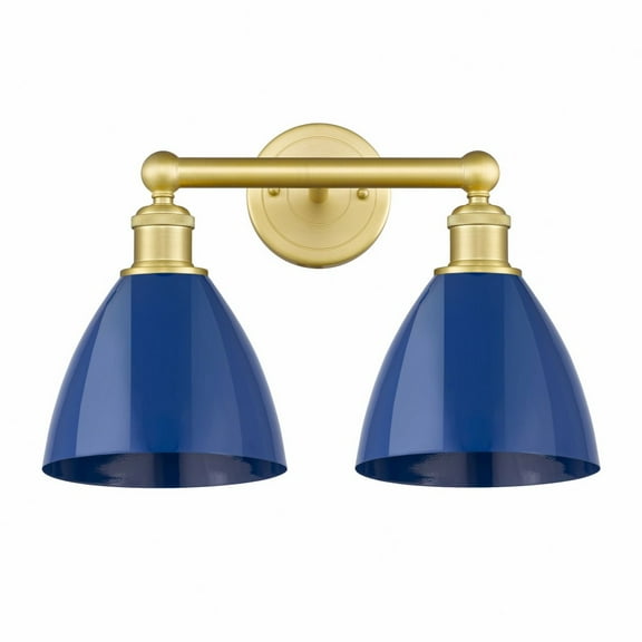 Innovations Lighting - Plymouth Dome - 2 Light Bath Vanity In Industrial