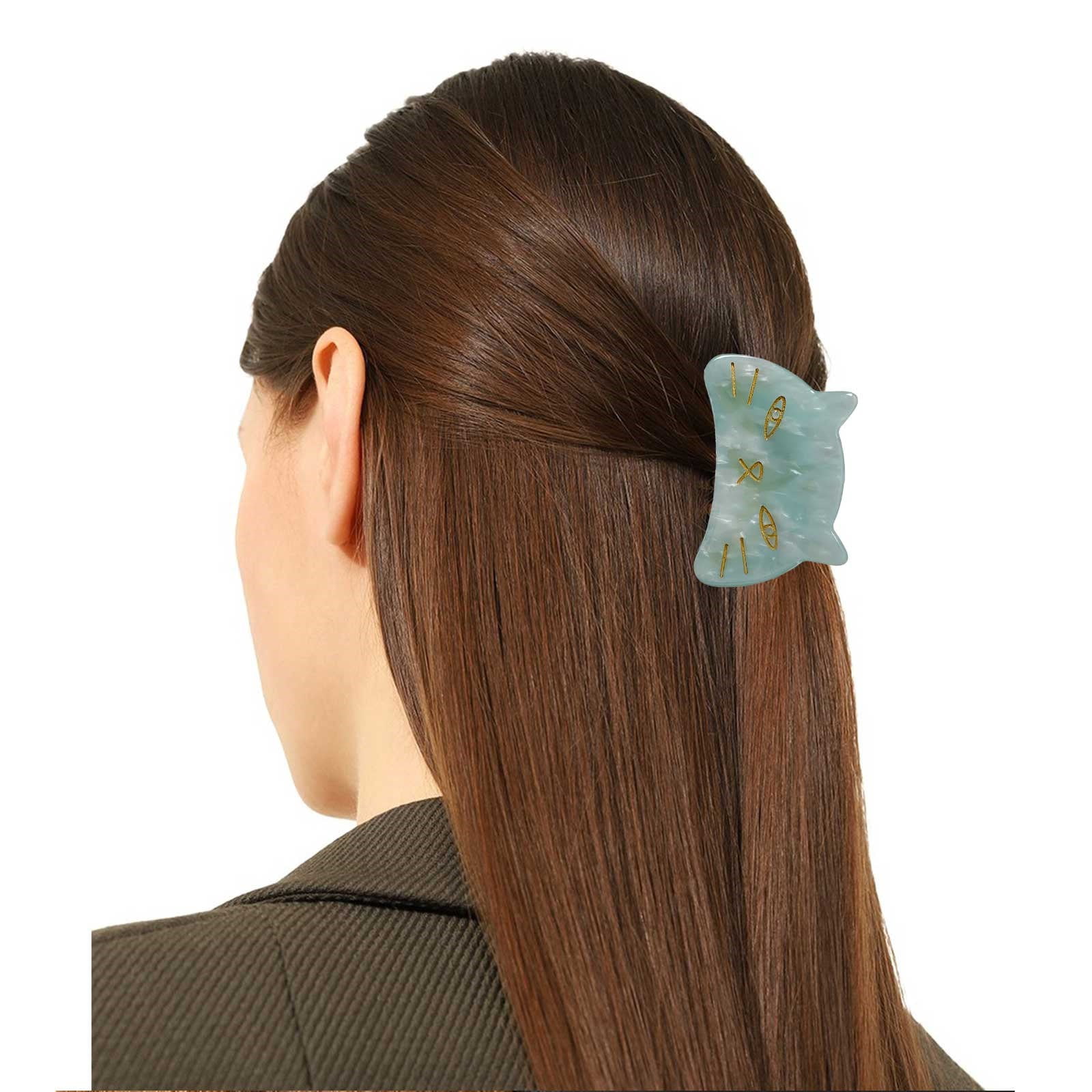 Metal Snap Hair Clips Large Hair Curl Clips for Sleeping Headband Clip French Barrette Hair Bows for Girls Hair Clips for Women Medium with Figures Hook And Pin Barrette Headbands That Tie in The Back