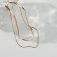 thumbnail image 5 of MACEHLJP 14K Gold Plated Snake Chain Necklace Gold Choker Necklaces for Women, 5 of 5