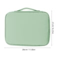 thumbnail image 2 of unbranded 2Ud Estuche Para Tablet Color Verde Con Mango Ideal Para Viaje Y Oficina, 2 of 6