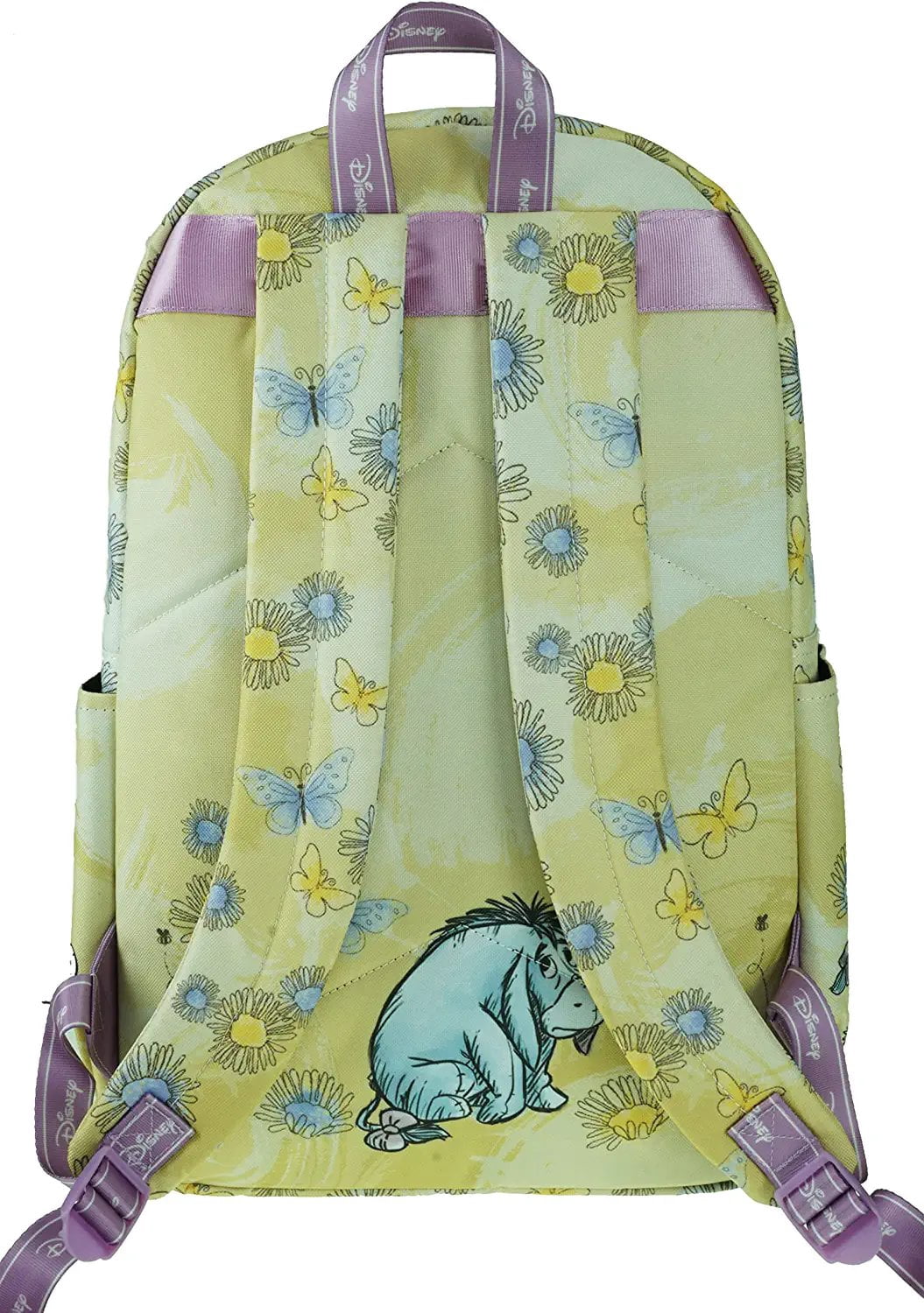 Disney Winnie the Pooh Eeyore Backpack 17" with Laptop Compartment for School, Travel, and Work