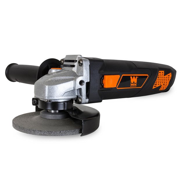 WEN 7-Amp Angle Grinder with 4-1/2-Inch Wheel and Reversible Handle (944)