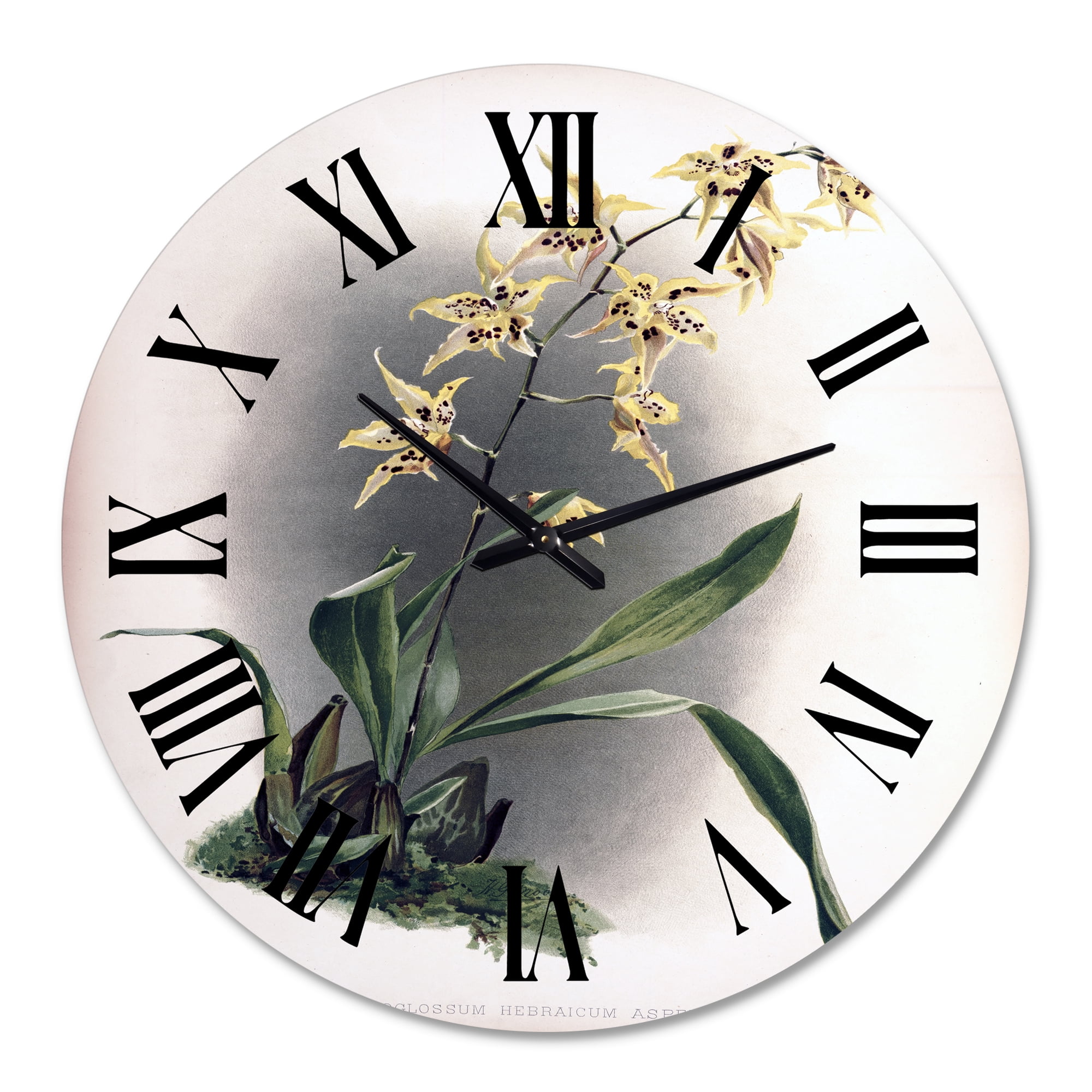 Designart 1 in Quartz Traditional Wall Clock