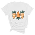 thumbnail image 1 of Plebaso T-Shirts de Pâques pour Femmes Manches Courtes Graphiques Hauts Imprimés Décontractés Mode pour Femmes, 1 of 6