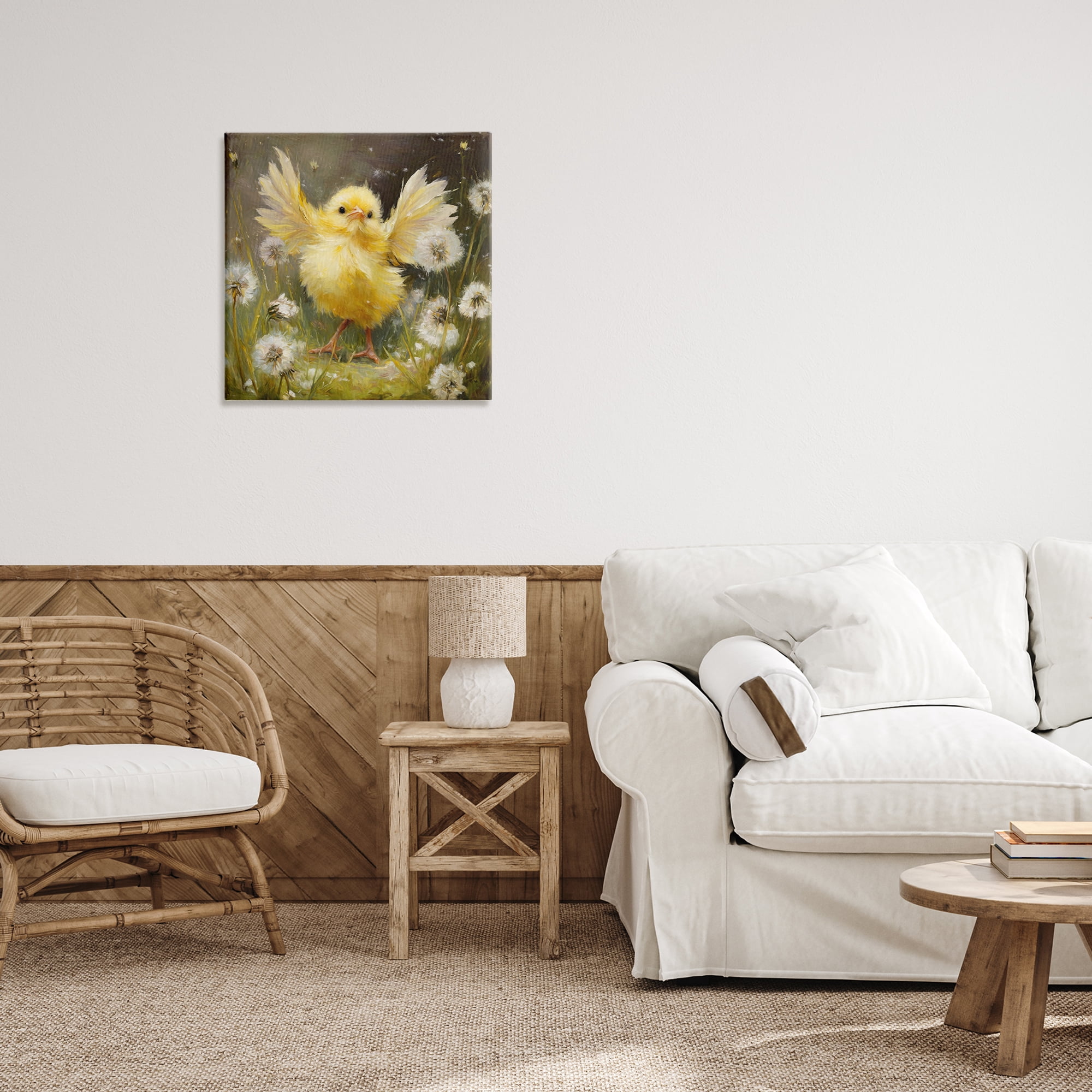 Stupell Industries Free As A Peep Chick Canvas Wall Art, design by Tina LeCour