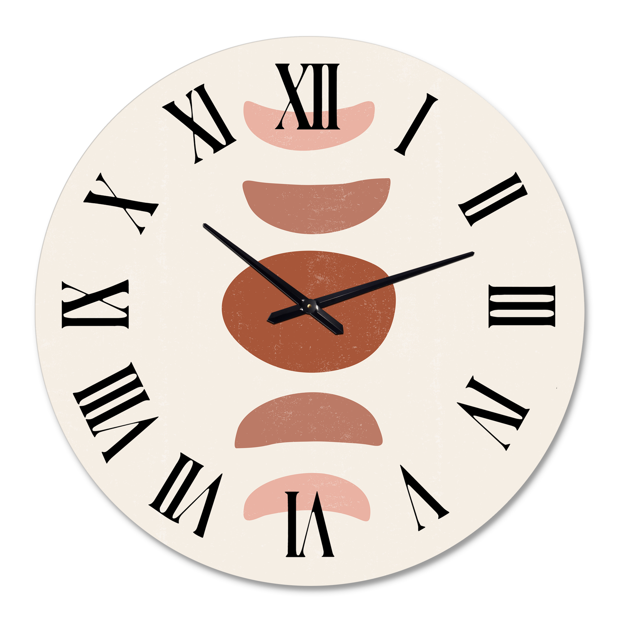 Designart 1 in Modern,Contemporary Wall Clock