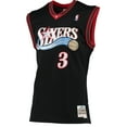 thumbnail image 2 of Men's Mitchell & Ness Allen Iverson Black Philadelphia 76ers 2000/01 Hardwood Classics Swingman Jersey, 2 of 3