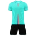 thumbnail image 5 of Iyufng 2 Pieces Sports Outfit, Summer Printed Soccer Jersey and Shorts Set,Boys and Girls, 5 of 5