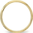 thumbnail image 2 of 10K Yellow Gold 10Ky 3mm Ltw Milgrain Half Round Band Size 10 Made In United States 1ml030-10, 2 of 5