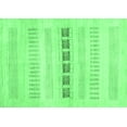 thumbnail image 1 of Ahgly Company Indoor Rectangle Solid Emerald Green Modern Area Rugs, 3' x 5', 1 of 4