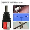 thumbnail image 4 of Cable Coaxial A Conector Macho BNC, Pines Chapados En Oro De Alta Resistencia, Botón De Tornillo, Enchufe AV, Terminal De Cámara, Adaptador Macho, Soldadura Para Vigilancia CCTV, 4 of 8