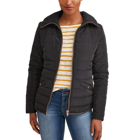 JASON MAXWELL Women's Fitted Puffer Coat