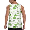 thumbnail image 3 of Easygdp Kitchen Utensiles Cooking Pots Men's Tank Top, Sleeveless Muscle T Shirts, Breathable, Quick-Dry, Loose for Gym, Running, Fitness - Small, 3 of 9