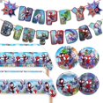 thumbnail image 4 of Spider Superhero Themed Birthday Party Supplies, Spider Superhero Party Decorations Party Tableware Sets - Spider Superhero Birthday Plates, Tablecloths, Banners and Other Party Decorations, 4 of 7