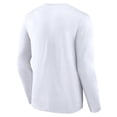 thumbnail image 3 of Men's Logo Athletic White Brooklyn Nets Vision Long Sleeve T-Shirt, 3 of 3