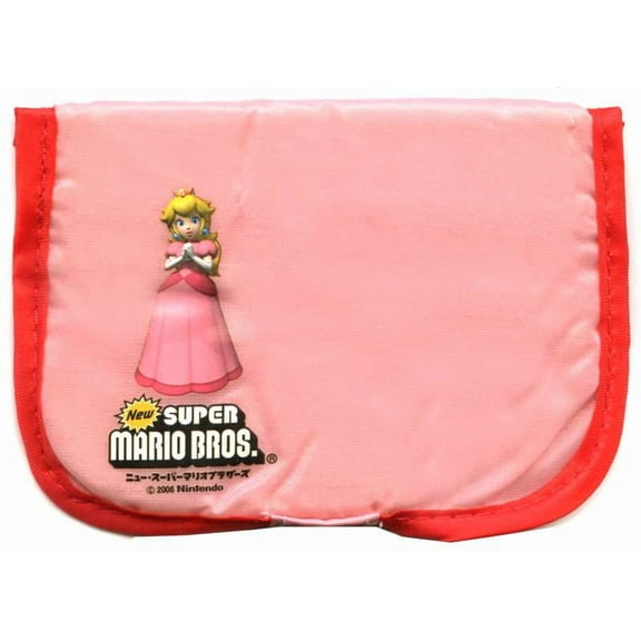 Super Mario Bros Thin Wallet (Red & Pink)
