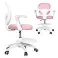 thumbnail image 3 of Lanzxjv Children Study Chair with Adjustable Footrest & Flip Arm, Kids Computer Chair , 360-degrees Swivel Mesh Office Chair for Home Bedroom Learning Room, 3 of 8