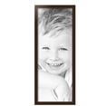 thumbnail image 2 of ArtToFrames 11" x 29" Walnut Picture Frame, 11x29 inch Brown MDF Poster Frame (WOM-4094),  Pack, 2 of 8