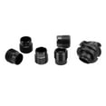 thumbnail image 1 of Compound Bow Peep Sight, Compound Bow Peephole Set 37 45 Degree Hooded Peep Sight Bow Sight Peep With  37 Degree Replaceable Inner Core Peep Sight Set, 1 of 7