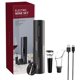 thumbnail image 1 of Abridor de botellas eléctrico con cable de carga USB, cortador de papel de aluminio, tapón para botella de vino y pico vertedor, para el hogar, restaurante, fiesta, regalo para la familia, 1 of 5