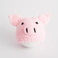 thumbnail image 4 of EeaseMX Accesorios de fotografía para recién nacidos Sombrero de ganchillo para bebés Gorro de cerdo adorable Gorro de punto para bebé (rosa), 4 of 7