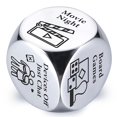 thumbnail image 1 of Dados de acero inoxidable Wareon para noche de cita, 1 of 7