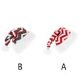 thumbnail image 4 of Wosthever Gorras de Papá Noel Llamativo Sombrero cálido de Navidad Sombreros de Navidad amigables con la piel Sombreros de lana de punto a rayas Kits de decoración para fiestas rojo verde Wosthever HA070530-02, 4 of 6