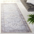 thumbnail image 3 of SAFAVIEH Tucson Beulah Traditional Machine Washable Runner, 2'6" x 8', Beige/Grey, 3 of 9