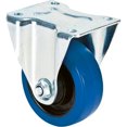 thumbnail image 1 of Blue Caster, Rigid, 4" (101.6 mm), Rubber, 350 lbs. (158.8 kg.), 1 of 1