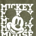 thumbnail image 3 of Disney - Mickey Mouse - Repeated Mickey - Juniors High Neck Tank Top, 3 of 5