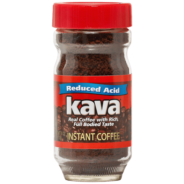 Kava Low Acid Coffee, Instant 4 oz - Walmart.com - Walmart.com