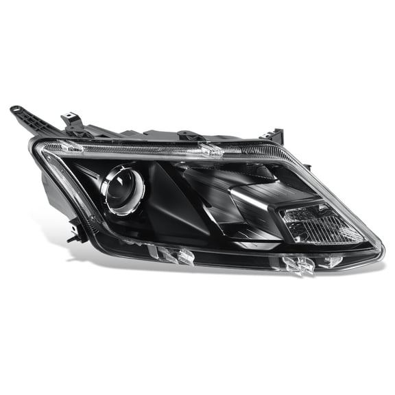 DNA Motoring Projector Headlight for 10-12 Ford Fusion, Passenger Right Side